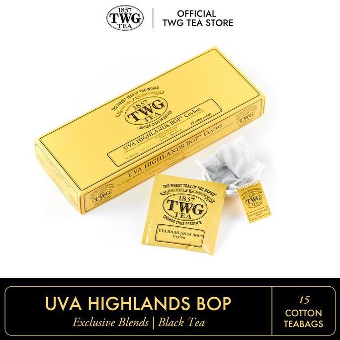 

TERLARIS - TWG Tea UVA Highlands BOP, Cotton Teabag