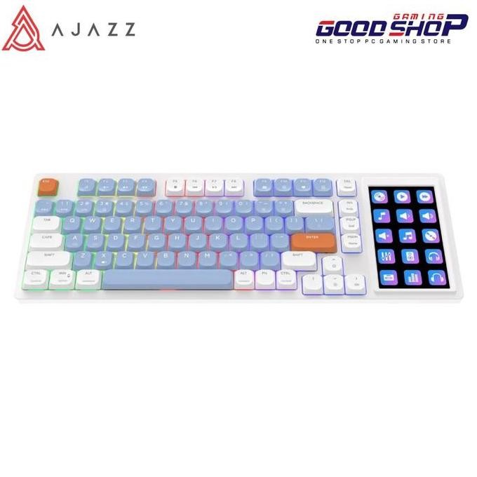 Promo Ajazz Akp815 / Akp 815 75% Gasket-Mounted Low-Profile Mechanical Keyboard