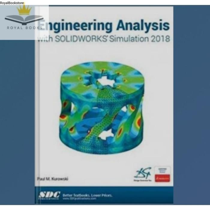 Buku Engineering Analysis With Solidworks Simulation 2018 Original Dan Terpercaya