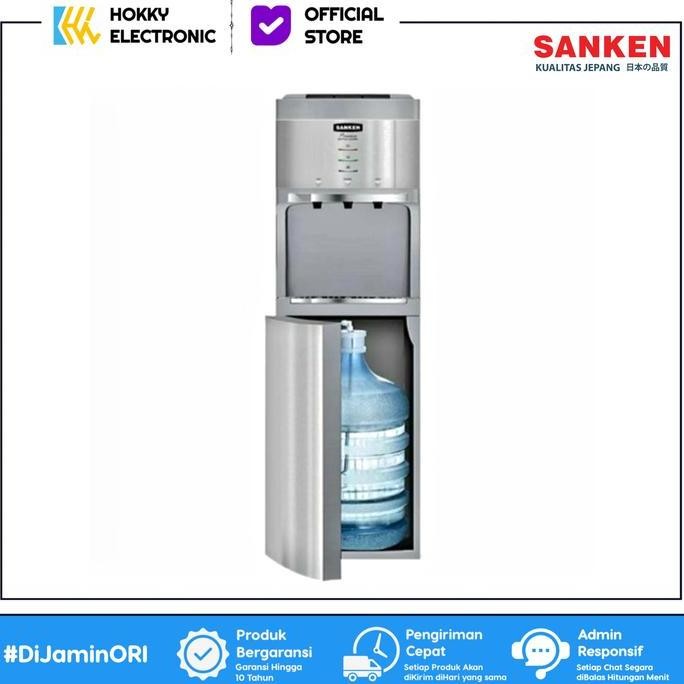 SANKEN HWD C555IC HWD-C555IC DISPENSER AIR GALON BAWAH 555IC SILVER