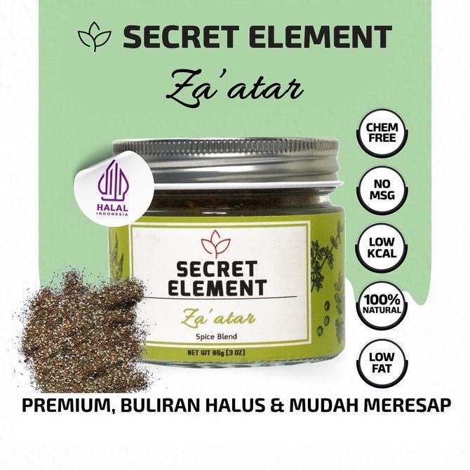 

DISKON! SECRET ELEMENT ZA'ATAR SPICE BLEND - BUMBU REMPAH MEDITERANIA ARAB