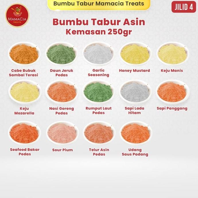 

DISKON! BUMBU TABUR PREMIUM 250GR BUBUK TABUR SNACK KERIPIK TAHU KENTANG SEBLAK MAKARONI AYAM