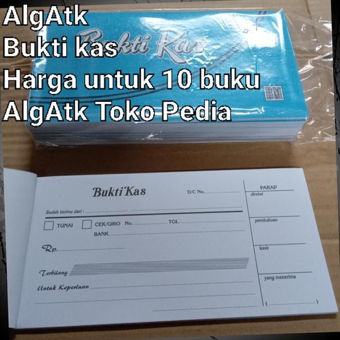 

DISKON! BUKU BUKTI KAS PRIMA NCR BUKTI PENGELUARAN / PEMASUKAN