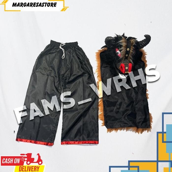 Set Angkong Dan Bantengan Mainan Anak Tradisional Cod