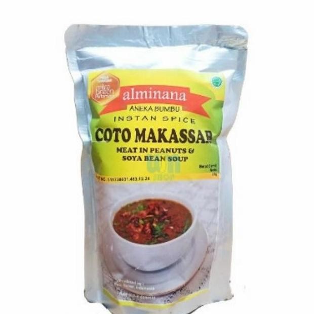 

DISKON! BUMBU COTO MAKASSAR ALMINANA 80GR - BUMBU SOTO MAKASSAR INSTAN