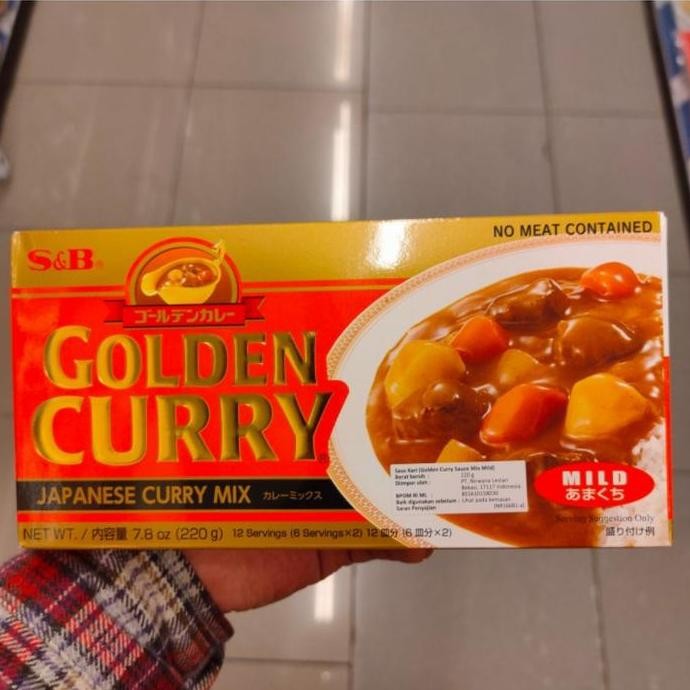 

DISKON! S&B GOLDEN CURRY 220GR MILD BUMBU KARI JEPANG TERLARIS