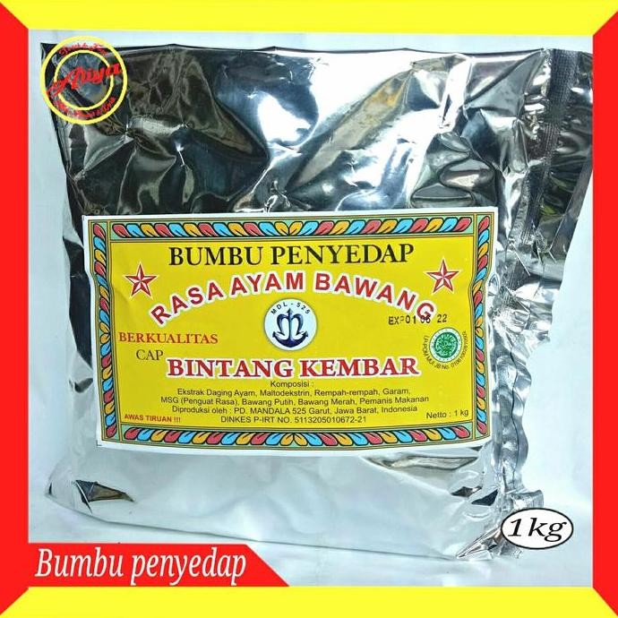 

DISKON! BUMBU PENYEDAP BINTANG KEMBAR 1KG - BUMBU MASAK PRAKTIS SERBAGUNA
