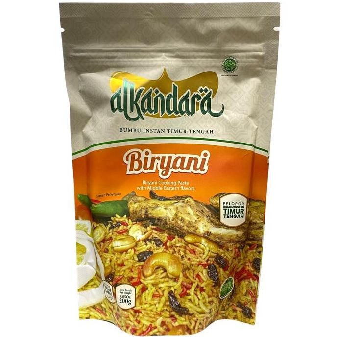 

DISKON! BUMBU NASI BRIYANI INSTAN 200GR BUMBU BERAS KHAS TIMUR TENGAH