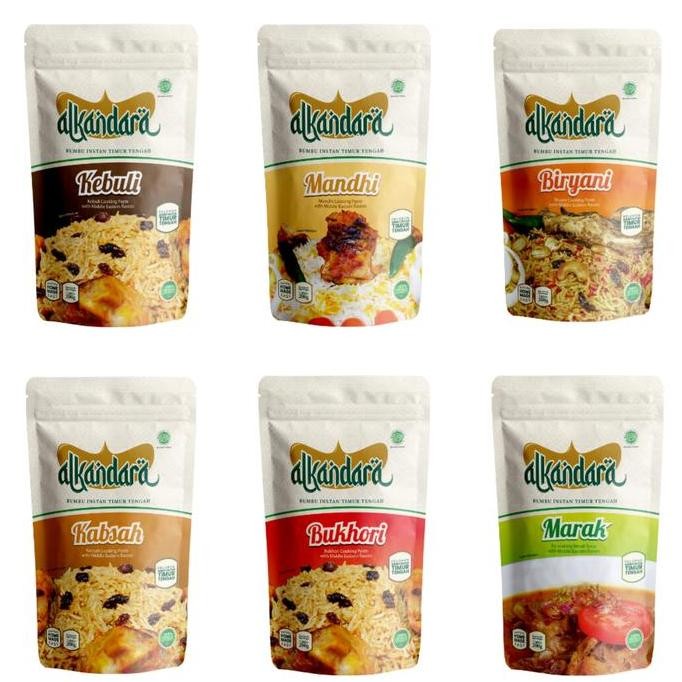 

DISKON! BUMBU ALKANDARA KEBULI MANDHI BIRYANI KABSAH BUKHORI - BUMBU NASI TIMUR TENGAH