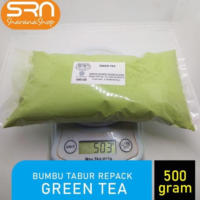 

DISKON! BUMBU TABUR 500GR RASA GREEN TEA GAFI UNTUK SNACK POPCORN MINUMAN
