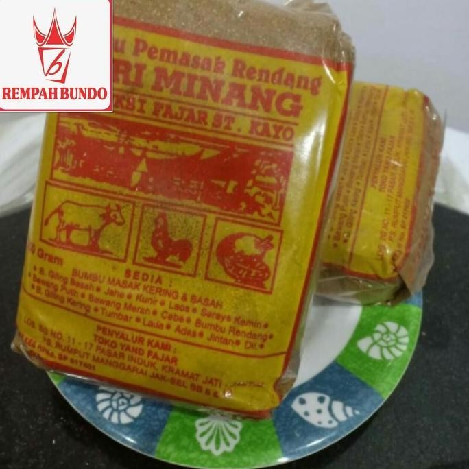 

DISKON! BUMBU RENDANG SARI MINANG 1KG ASLI PADANG SIAP MASAK