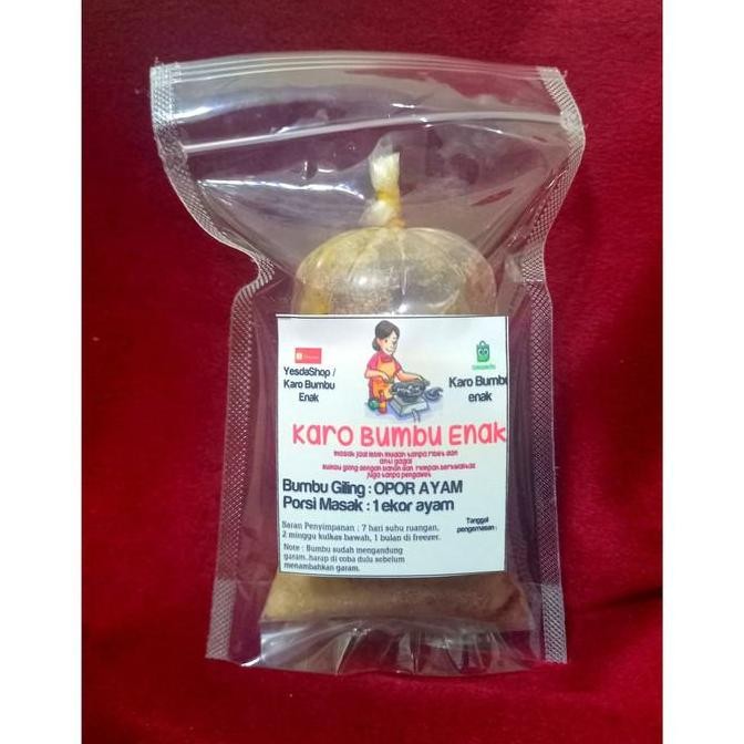 

DISKON! BUMBU HALUS OPOR AYAM PUTIH & KUNING - BUMBU GILING OPOR TRADISIONAL