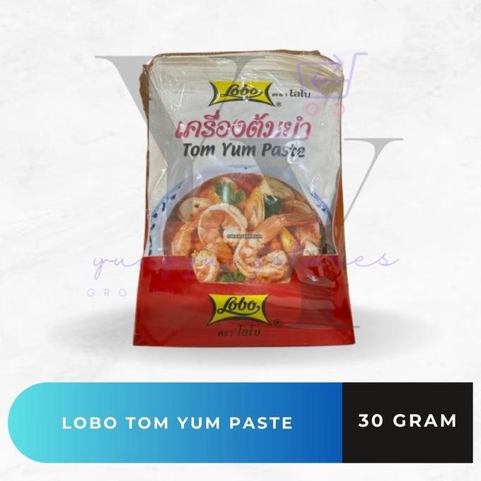 

DISKON! LOBO TOM YUM PASTE 30GR BUMBU PASTA TOM YAM THAILAND