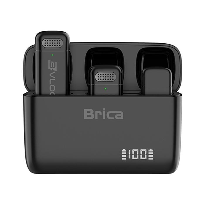 Ls Brica B-Vlog M2 Dual Mic Wireless Garansi Resmi