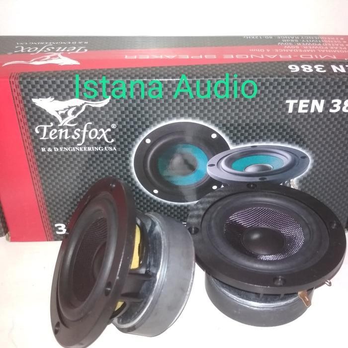 TWEETER MIDRANGE TENSFOX 3"TEN 386 SEPASANG Berkualitas Terbaru
