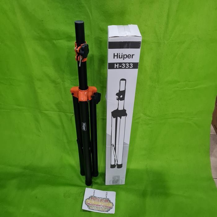Stand Speaker Huper H-333 Stand Speaker Tripod Huper H333 Berkualitas Terbaru