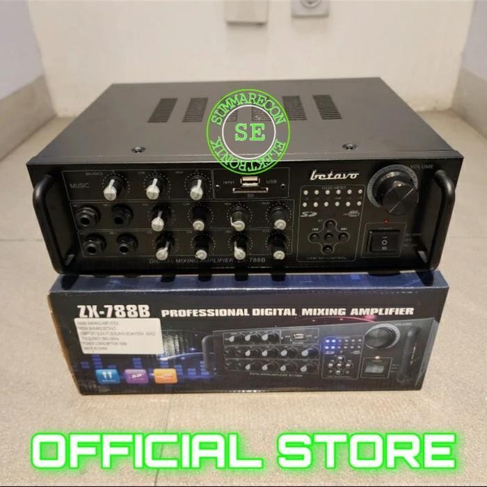 amplifier bluetooth karaoke betavo zx 788b amplifier karaoke
