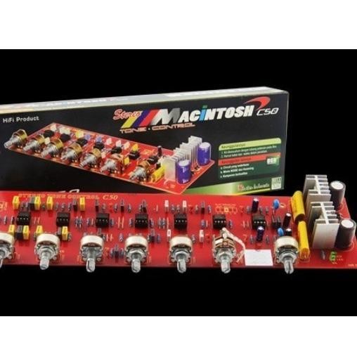 KIT TONE CONTROL PARAMETRIC C50 MACINTOSH BELL BGR STEREO TONE KONTROL TONE CONTROL STEREO PARAMETRI