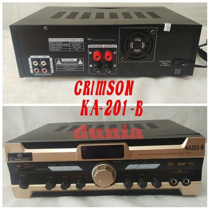 Amplifier CRIMSON KA 201 B BLUETOOTH