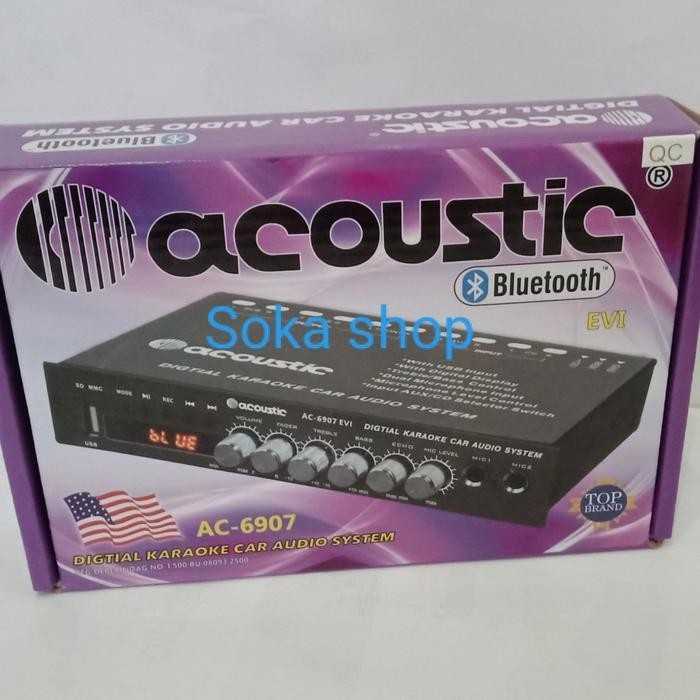 Parametrik ACOUSTIC AC-6907 EVI bluetooth digital karaoke audio sistem
