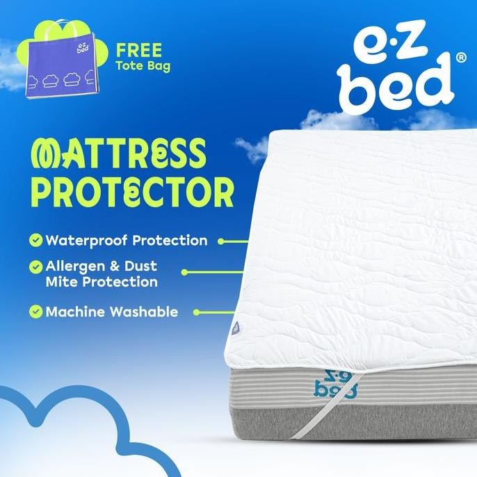 Mattress Protector Ezbed / Pelindung Kasur Waterprrof / Mattress Cover