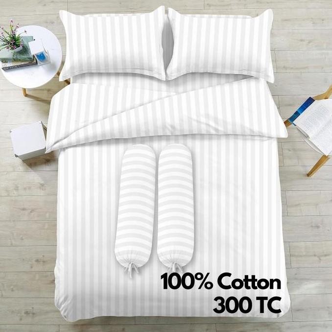 Outer Duvet / Duvet Cover / Quilt Cover / Sarung Selimut - 100% Cotton 300Tc - Hotel Collection