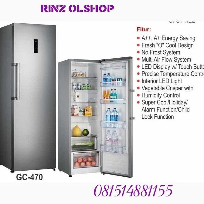 TERMURAH - KULKAS / CHILLER CABINET GEA GC-470