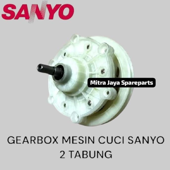 GEARBOX MESIN CUCI SANYO 2 TABUNG/GIRBOX MESIN CUCI SANYO 2 TABUNG/ GEAR BOX SANYO 2 TABUNG TERBARU
