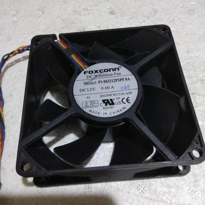 Kipas blower Foxconn 9cm. 12V 0,6A RESTOCK!