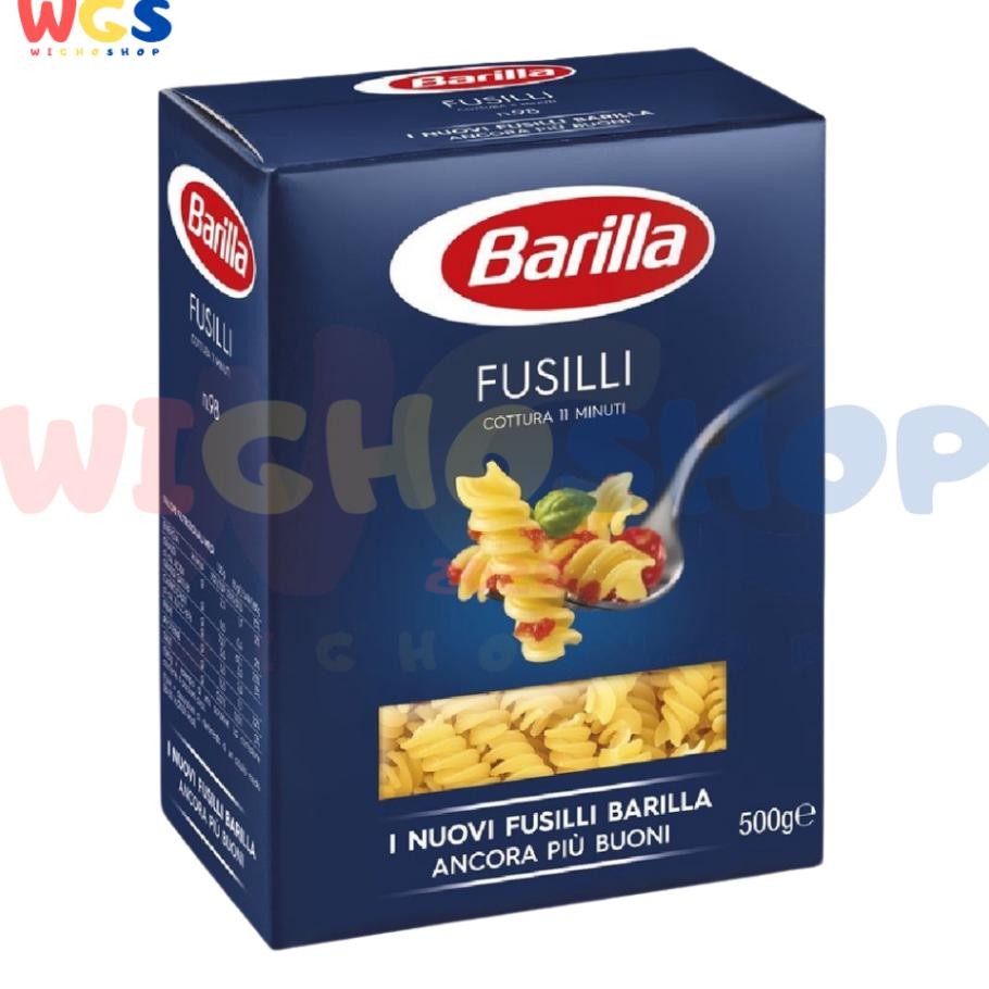

Barilla Fusilli Pasta Spiral Italia G Tekstur Al Dente Cocok Untuk Saus Salad Pasta