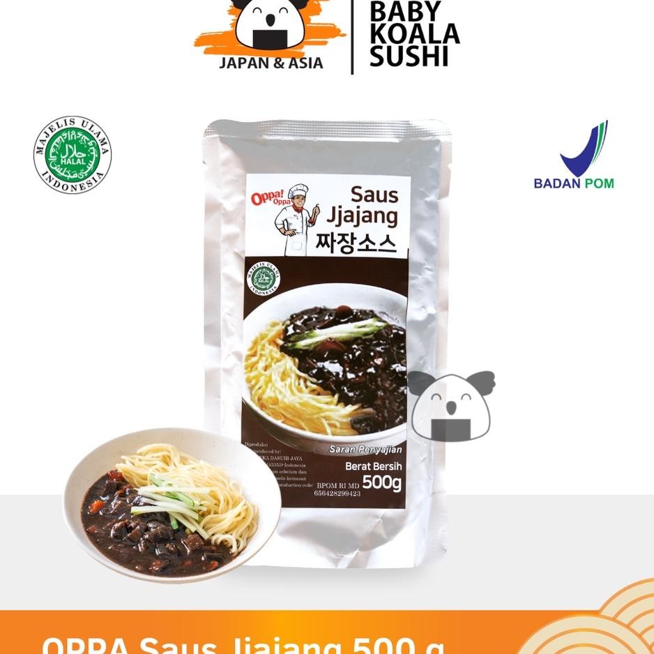 

Oppa Saus Jjajang G Halal Saus Jajangmyeon Pasta Kedelai Hitam