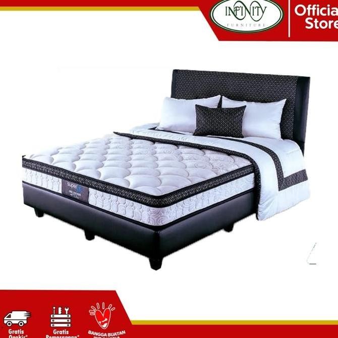 Comforta Super Fit Spring Bed Set Kasur Neo Silver