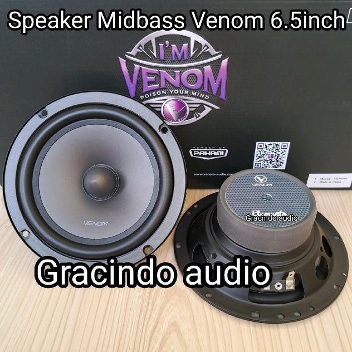 Speaker Midbass Venom Elemento 6.5inch Plug N Play Pintu Mobil Suzuki Ertiga Original Venom