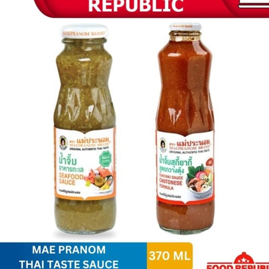 

Maepranom Thai Paste Seafood Sauce Sukiyaki Cantonese 370Gr