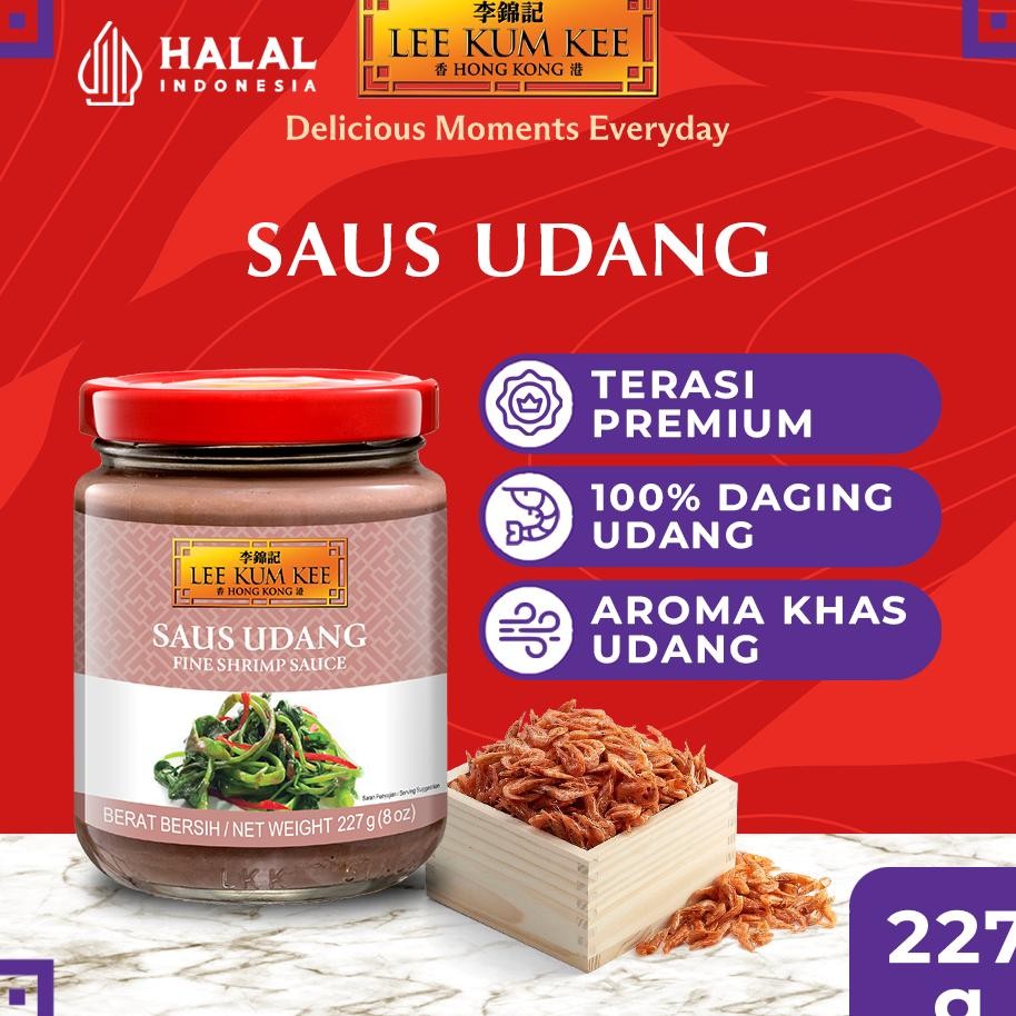 

Lee Kum Kee Saus Udang Terasi Fine Shrimp Sauce 227 Gr