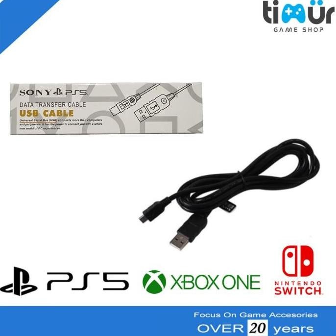 Produk Baru Kabel USB Charger Controller Xbox One S PS5 Sony VAIO + Dus