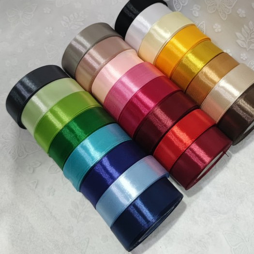 

PITA SATIN PITA SATEN 1 (2,5 CM) PITA SAUVENIR PER ROL 20 YARD