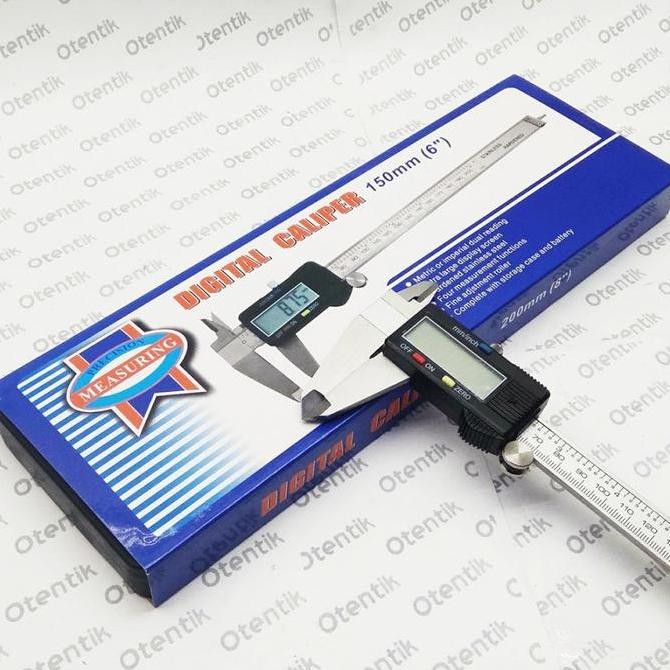 

Jangka Sorong Digital 6" - Alat Ukur Sigmat Digital 0 - 150Mm / 6 Inch