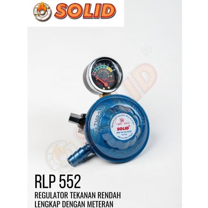 Solid Regulator / Kepala Gas Tekanan Rendah Rlp 552