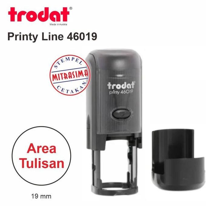 

Stempel Trodat 46019 ( Model Bulat )