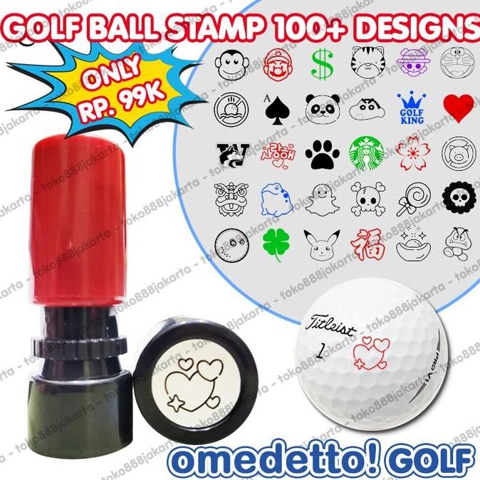 

Golf Ball Stamp 100+ Designs Stempel Bola High Quality Omedetto 31-60