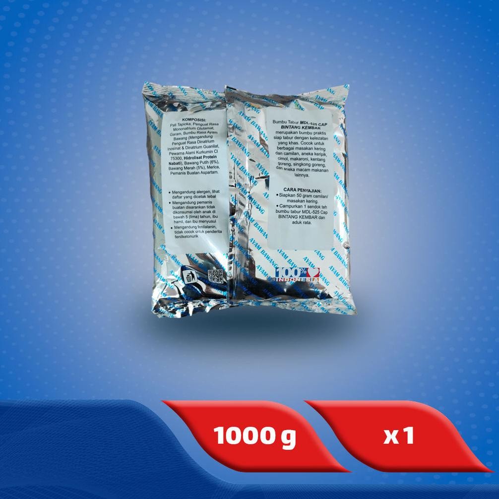 

_Kecil_ Bintang Kembar Bumbu Tabur Ayam Bawang 1 Kg Dg-78