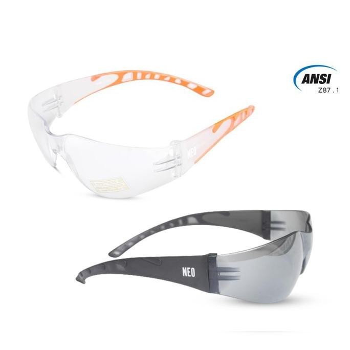 Kacamata Safety Neo ANSI Z87.1 Anti Fog & UV - Kacamata Taiwan Berkualitas