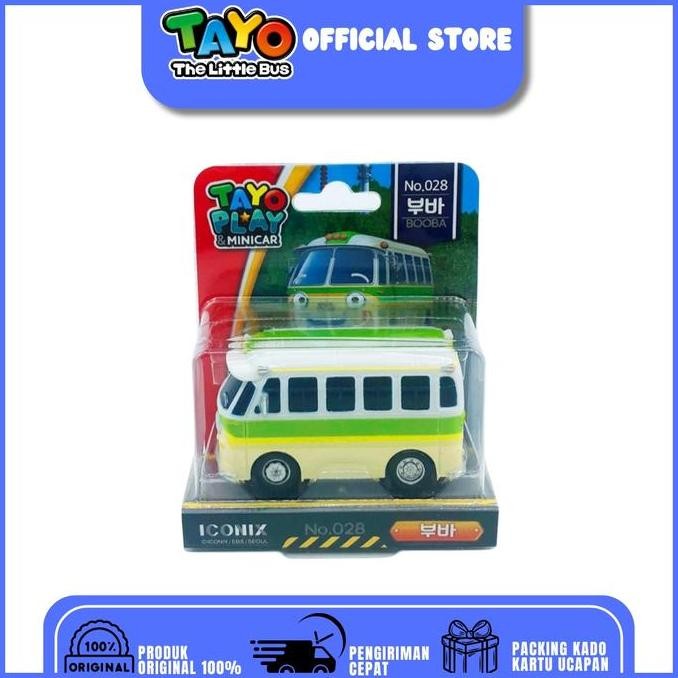 Diskon Tayo Mini Friends Booba TYT120041 - Mainan Mobil Tayo Anak Lucu