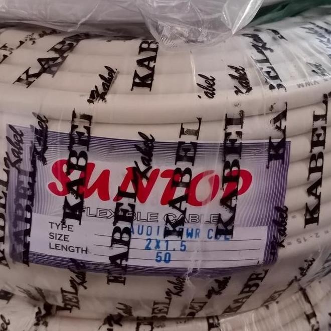 SIAP KIRIM KABEL TEMBAGA 2X1.5MM INSTALASI LISTRIK KABEL LISTRIK TEMBAGA