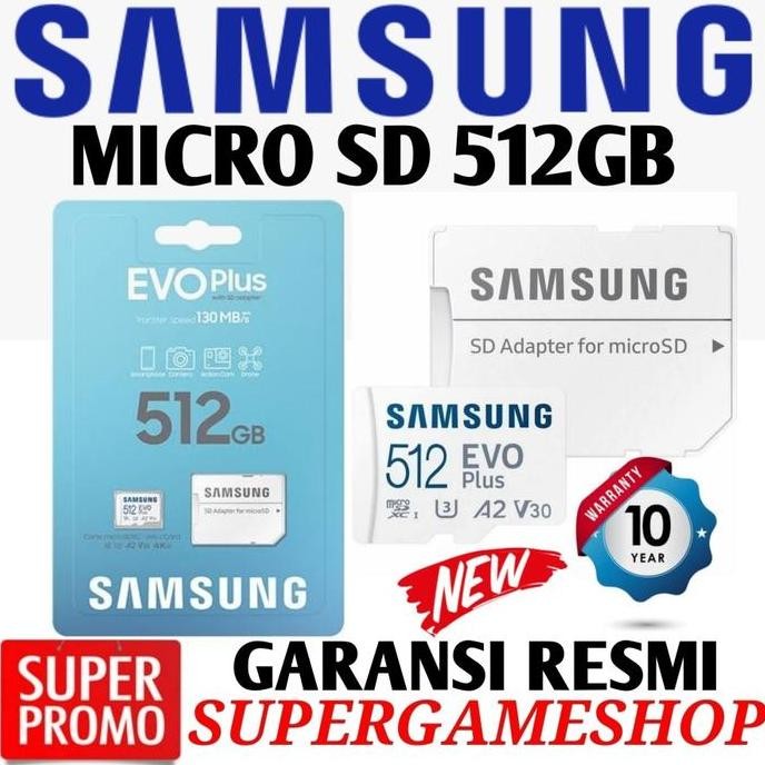 TERMURAH - Memory Card Micro SD 512GB - Micro SD 512GB Patriot V30 Micro SD 512GB