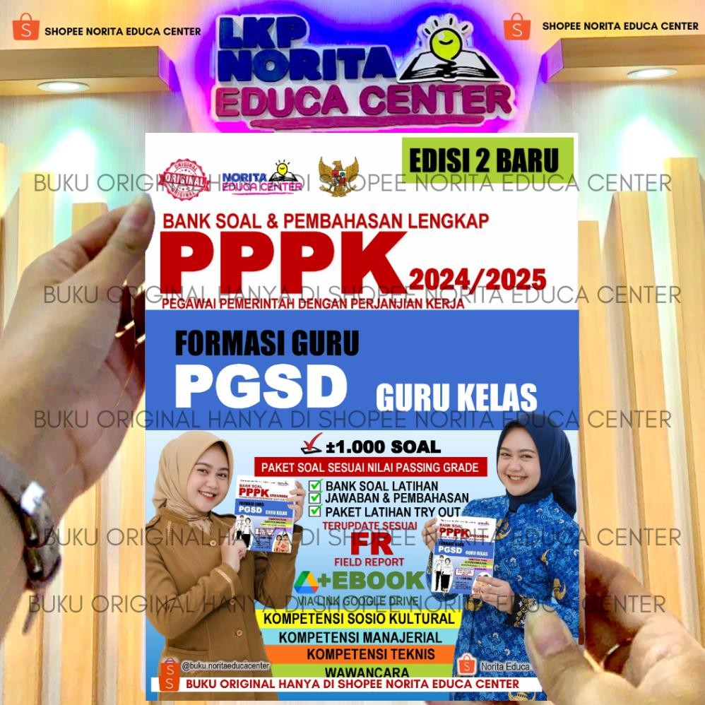 Promooo BUKU PPPK FORMASI GURU PGSD