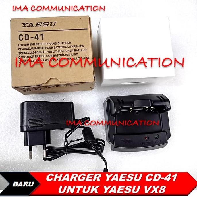 TERMURAH - CHARGER HT YAESU VX8 VX-8DR CASAN HT YAESU CD-41