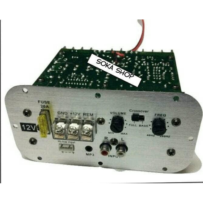 kit Bastube aktif buat mobil 10-12"