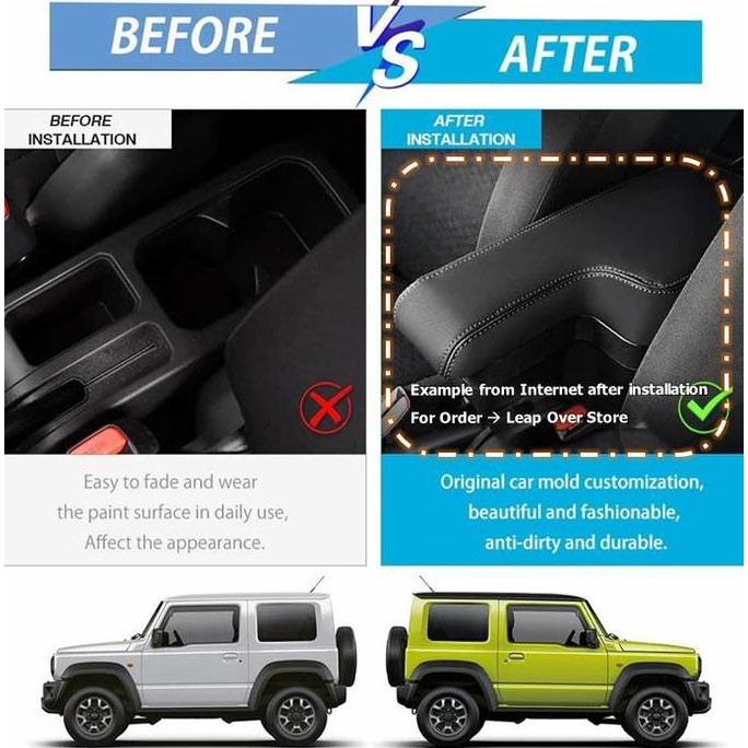 TERBARU - Console Box Jimny JB74| Armrest JB74| Arm Rest Jimny| Aksesoris Jimny